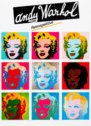 Marilyn Monroe Poster after Andy Warhol
