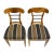 Set of 19th Century Biedermeier Walnut Shovel Chairs For Sale - Image 3 of 7
