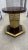 Wood 1970s Vintage Dining Table Attributed to Henredon in Burled Wood and Brass With Glass Top For Sale - Image 7 of 13