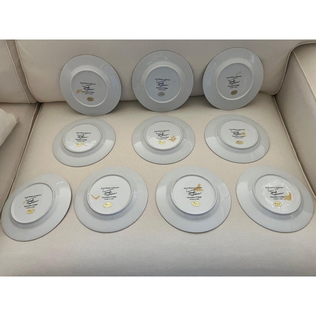 1990s Dessert Plates With Japanese Motif - Set of 10 For Sale - Image 4 of 7