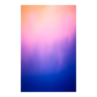 Contemporary Abstract Chromogenic Print Face-Mounted 3mm Matte Plexiglas Photography "Bleed # 202393" by Paul Snell For Sale