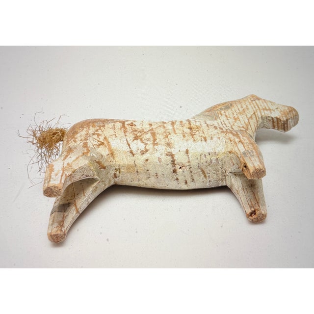 19th Century Antique Original Wooden Horse, 1860 For Sale - Image 5 of 6