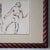 Burnt Umber Mid 20th Century Figural Nude Study Framed Original For Sale - Image 8 of 12
