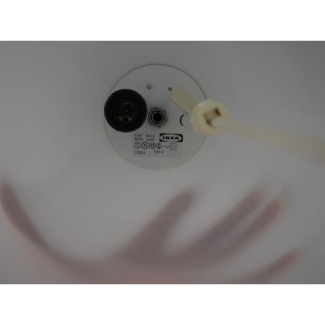 Vintage Opaline Glass Table Lamp from Ikea, Sweden, 1980s For Sale - Image 17 of 18