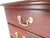 Late 20th Century Henkel Harris Mahogany Georgian Style Chest on Chest For Sale - Image 5 of 14