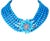 Natural Sleeping Beauty Turquoise Necklace Five Strand & Diamond French Clasp Natural Sleeping Beauty Turquoise which is...