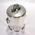 A fine antique humidor or canister. In sterling silver. Designed by Erik Fleming for Borgila in the 1940's. With a stepped...