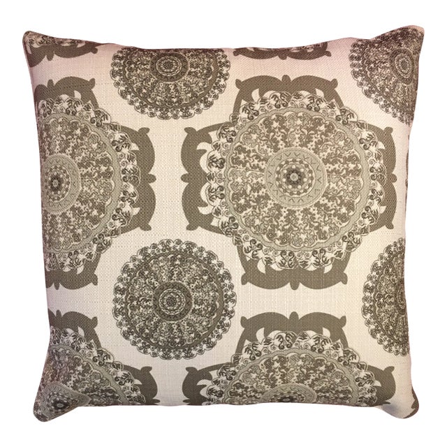 Printed Woven Pillow With New Insert For Sale