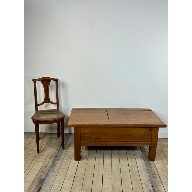 Oak Coffee Table, 1980s For Sale - Image 6 of 10