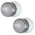 Joe Colombo 'Fresnel' Outdoor Wall Lamps for Oluce in White - a Pair For Sale - Image 10 of 10