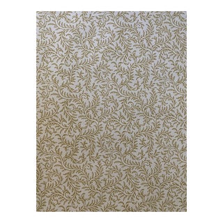 Pierre Frey Le Grand Corail Vermicule Cotton Fabric 3 Yards For Sale