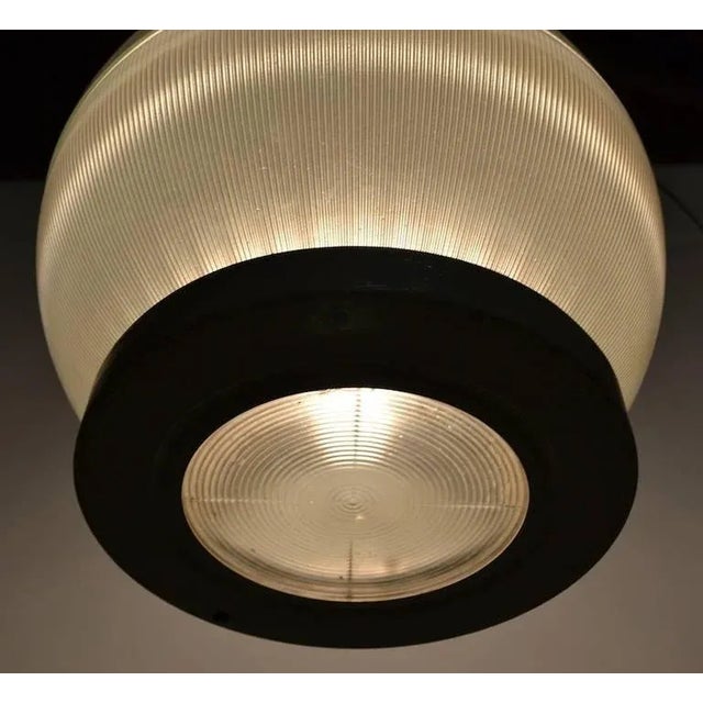 Industrial Holophane Ball Chandelier For Sale In New York - Image 6 of 8