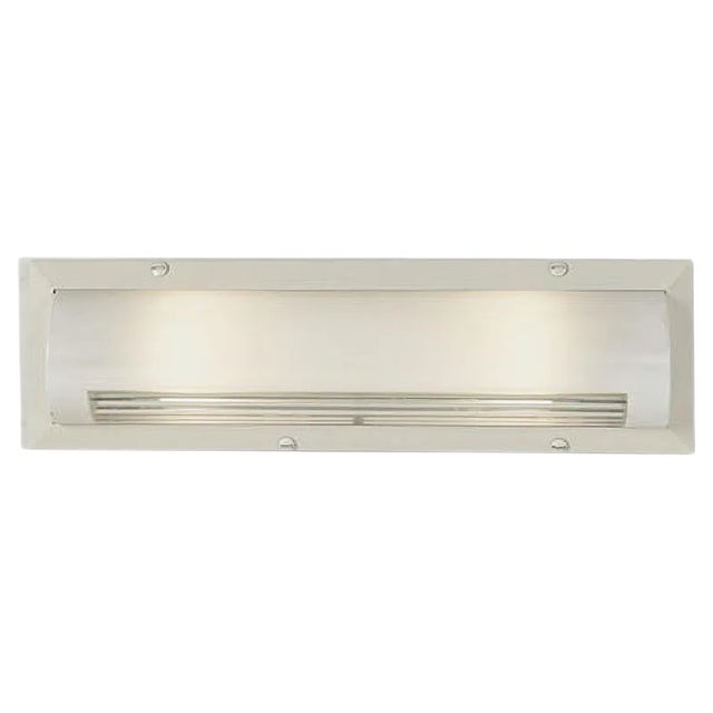 French Sconce with Glass Reflector from Holophane, 1950s For Sale