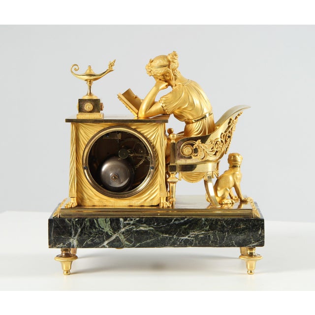 Empire The Reader Pendulum Clock, 1813 For Sale - Image 14 of 18