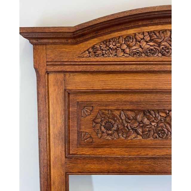 Antique Carved Wooden Frame For Sale - Image 3 of 7