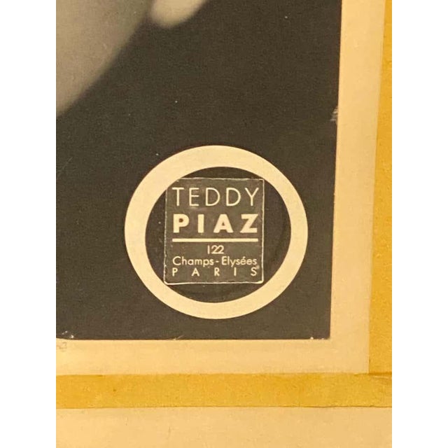 Vintage Photograph of Jean Gabin on Silver Paper by Teddy Piaz's For Sale - Image 4 of 6