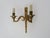 Empire Style Double-Light Bronze Wall Sconce, 1960s For Sale - Image 4 of 9