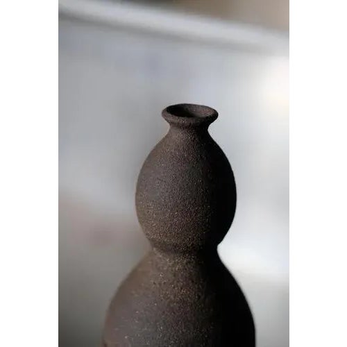 Contemporary Unfolding Darkness Decorative Stoneware Everyday Sculpture III by Giulia Cosenza For Sale - Image 3 of 6