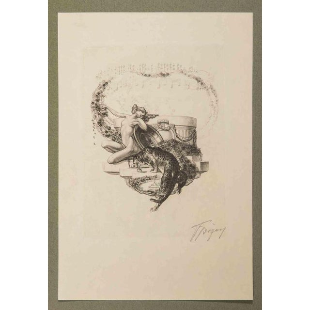 Fraz von Bayros, Bayros portfolio III, 1913, Photographic Paper For Sale - Image 3 of 3