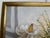 Textile Vintage Ramon Textured Floral Still Life Painting Lilies Framed Canvas Art For Sale - Image 7 of 12