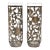 Vintage .925 Sterling Silver Overlay Rose Vine Highball Glasses, Pair For Sale