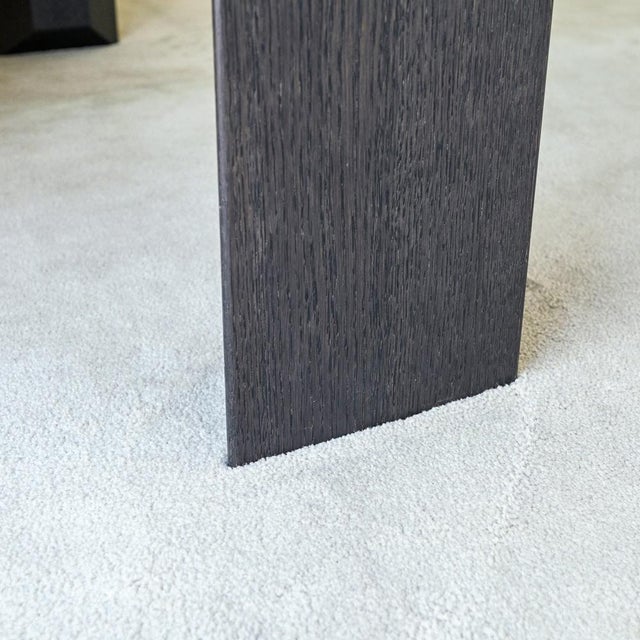 Metal Extendable Dining Table Stilt in Glass and Iron For Sale - Image 7 of 14