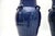 Large Blue Ceramic Floor Standing Vases, 1970s, Set of 2 For Sale - Image 6 of 11
