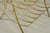 Vintage Hollywood Regency Gold Metal Faux Bamboo 3 Tier Magazine Rack Stand For Sale - Image 9 of 10