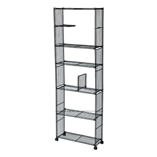 1970s Multistrux Iron Shelving by Multimueble, Attributed For Sale