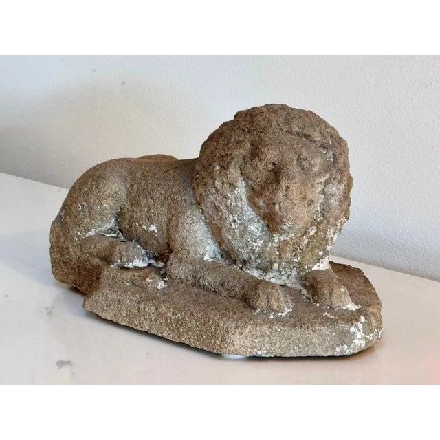 French Gothic Stone Lion, 15th Century For Sale - Image 4 of 5