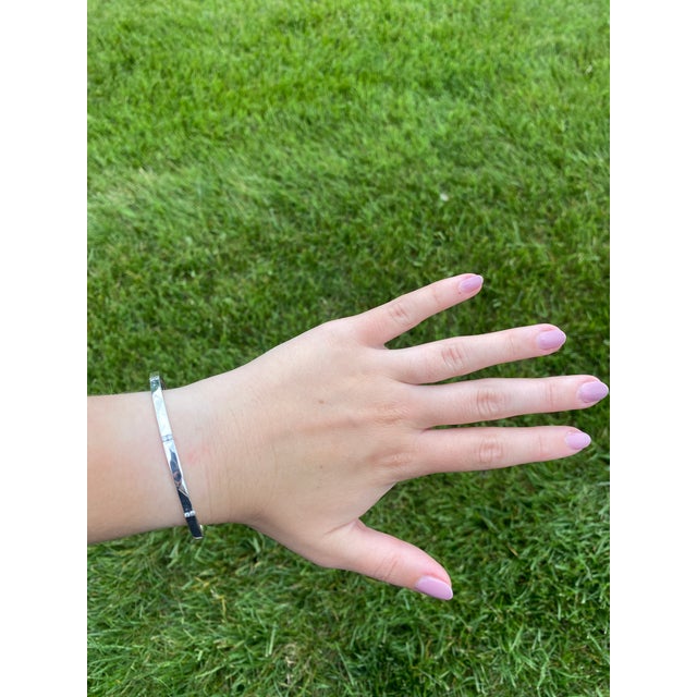 Ippolita Stardust .20ctw Diamond Sterling Silver Bangle Bracelet For Sale In Greensboro - Image 6 of 6