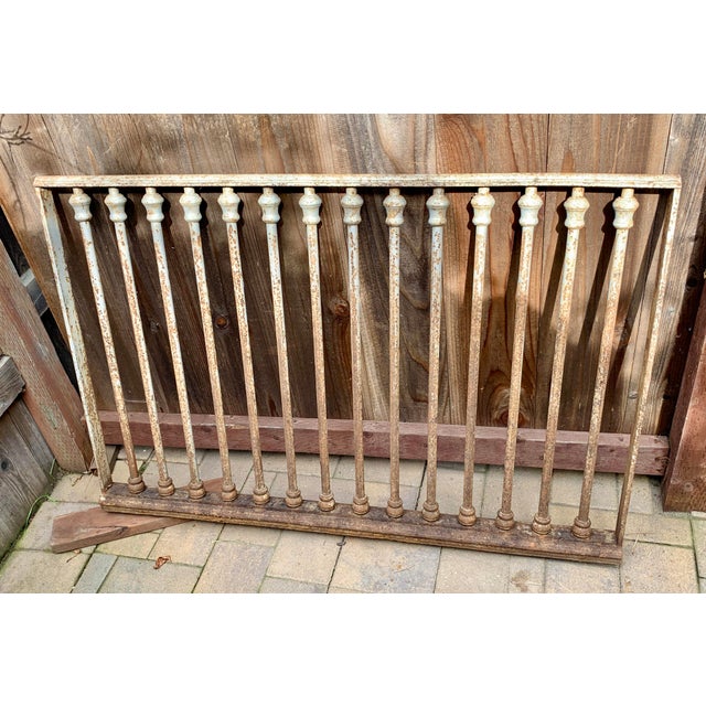 Antique Victorian Wrought Iron Railing | Chairish