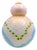 Murano Glass Potiche Vase in Polychrome Murrine with Gold Inclusions by La Murrina, 1980s For Sale