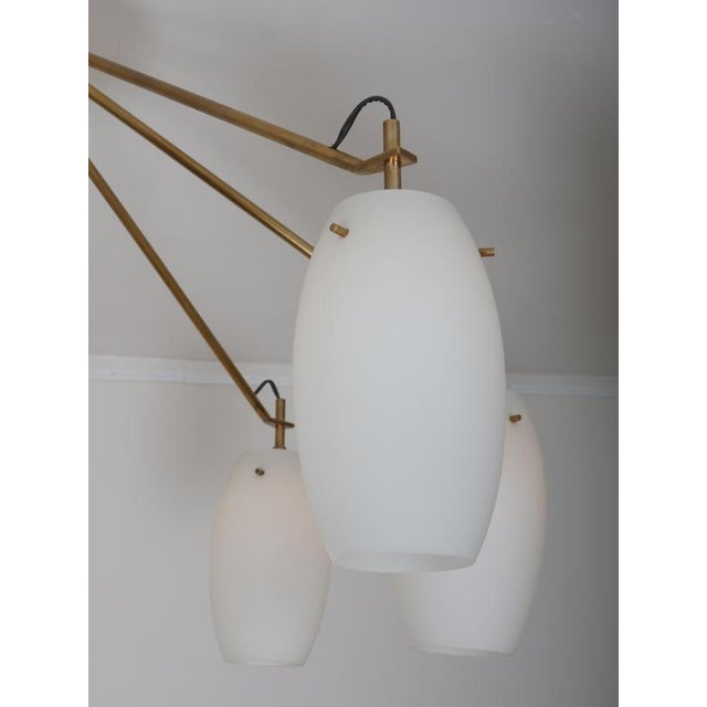 Chandelier from Stilnovo, 1950s For Sale - Image 10 of 11