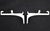 Traditional Pair of Vintage White Enameled Cast Iron Shelf Brackets For Sale - Image 3 of 6