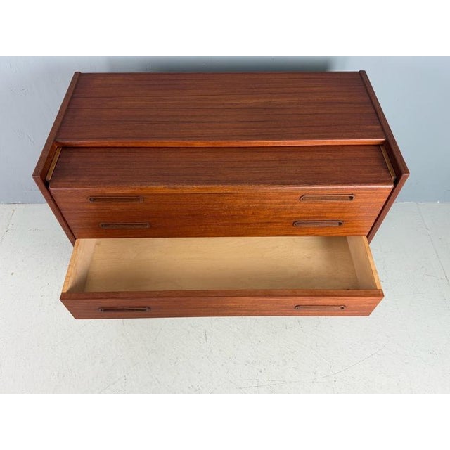Wood Mid-Century Modern Teak Desk, 1960s For Sale - Image 7 of 14