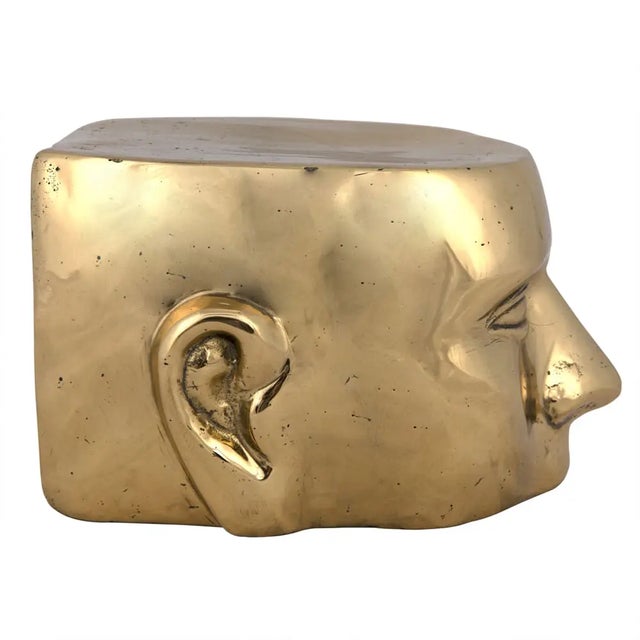 2020s NOIR Set Of 3 Brass Characters For Sale - Image 5 of 5