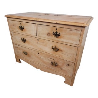 Victorian Chest of 5 Drawers in Pine, 1890s For Sale