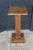 Late 20th Century Vintage Mission Arts & Crafts American Oak Sculpture Pedestal Plant Stand Column For Sale - Image 5 of 10