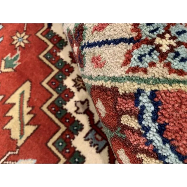 2010s Pasargad Rust Fine Hand-Knotted Serapi Design Rug 9' X 12' For Sale - Image 5 of 8