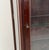 Brown Antique Glass Cabinet in the style of Gerstel, 1930s For Sale - Image 8 of 11