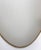 Vintage Italian Wall Mirror with Brass Frame in the style of Gio Ponti, 1960s For Sale - Image 12 of 16