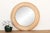 Taupe Bleached Teak 36" Round Inlay Mirror For Sale - Image 8 of 8