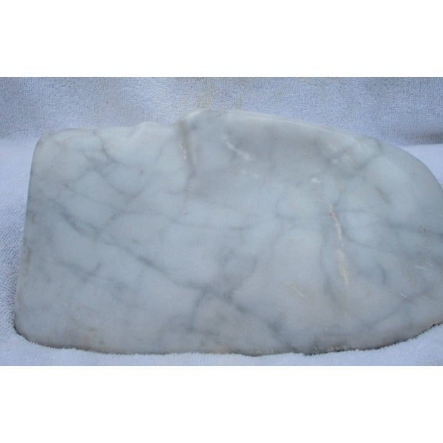 1960s Vintage Jacob Sandler Marble Head Sculpture For Sale - Image 9 of 10