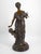 Goldenrod Auguste Moreau, Sculpture of Young Woman with a Child, Bronze For Sale - Image 8 of 8