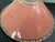 Pink Vintage Art Deco Pink Satin Glass Ceiling Light Shades, Floral Relief, Circa 1935–1945 - a Pair For Sale - Image 8 of 12