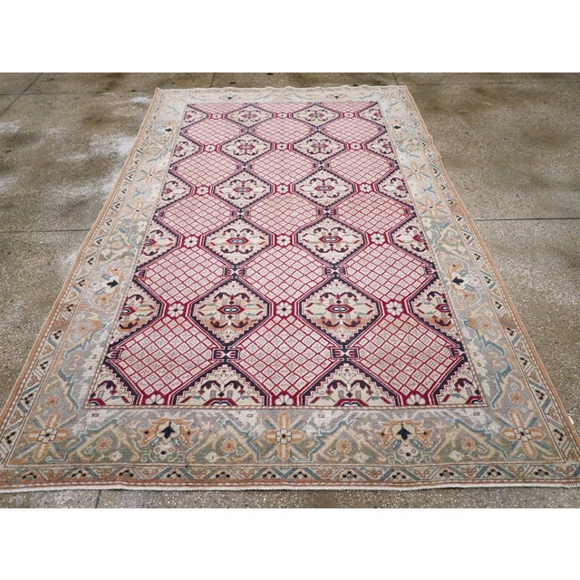 Galerie Shabab Collection Mid-20th Century Turkish Sivas Rug For Sale - Image 4 of 10