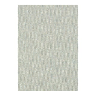 Thibaut Adriatic Blue Grasscloth Wallpaper Double Roll For Sale
