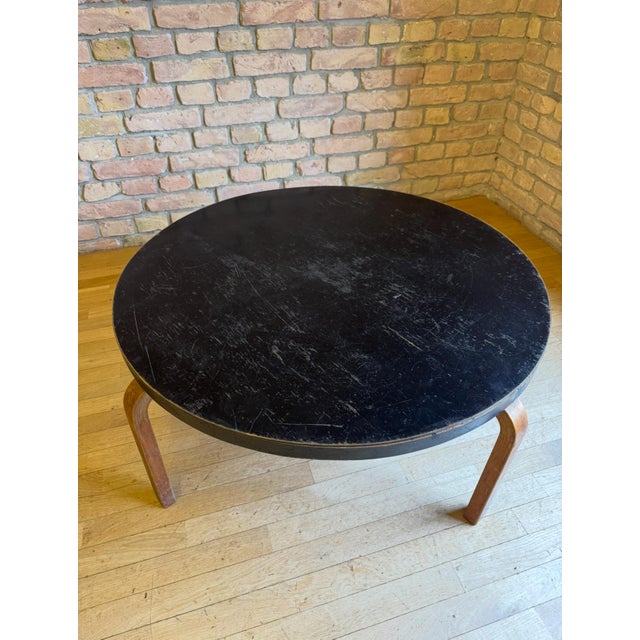 Wood Prewar Coffee Table by Alvar Aalto for Finmar, Finland, 1930 For Sale - Image 7 of 8
