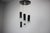 Mid-Century Modern Czechoslovak Glass 5-Light Pendant, 1970s For Sale - Image 3 of 16